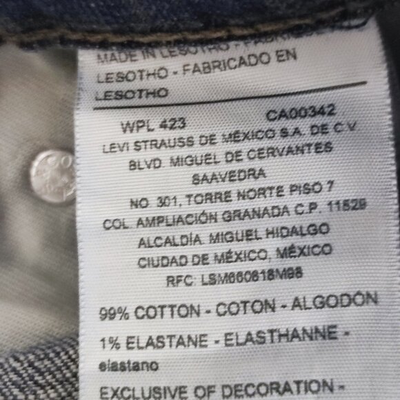 Signature by Levi Strauss jeans men's sz W36/L30 denim blue S61 Relaxed - Picture 8 of 14